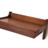 Teak Wall Console attributed to Børge Mogensen, 1960s