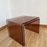 Plexiglass coffee table Michel Dumas