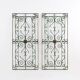 Art Deco Cast‑Iron Wall Decorations, Belgium, 1930s