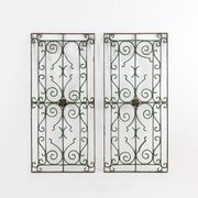 Art Deco Cast‑Iron Wall Decorations, Belgium, 1930s
