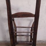 Old country folk art armchair