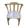Armchair, beech and fabric