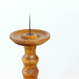 Mid-century wooden candle holder, Czechoslovakia, 1950s
