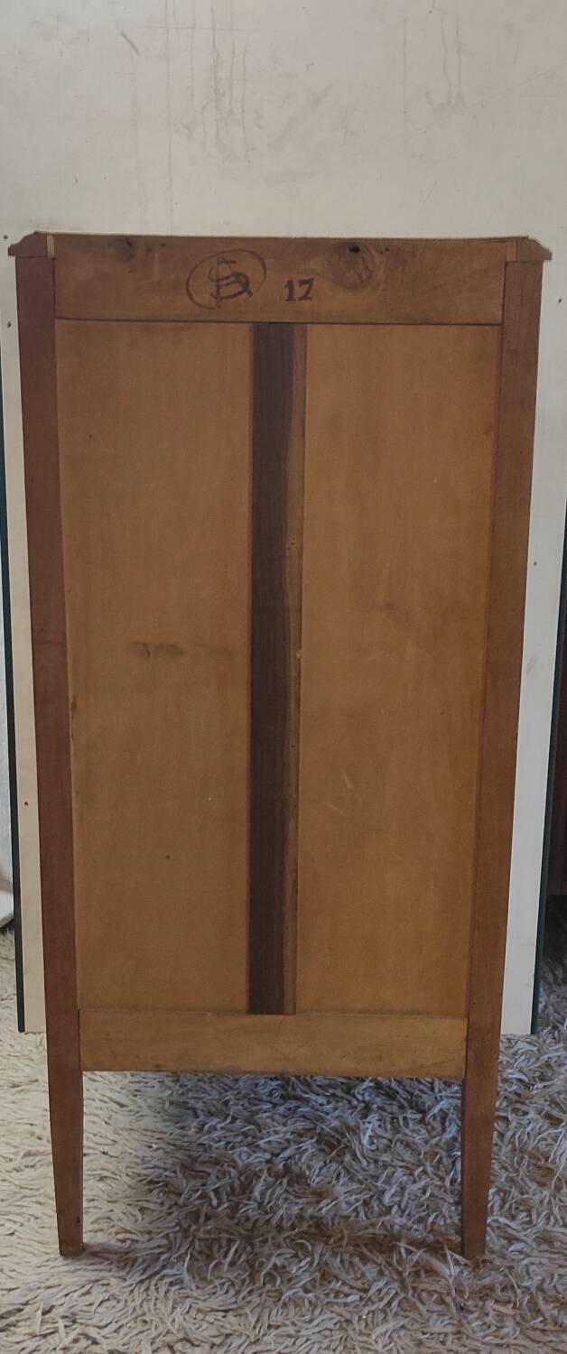 Art Deco style solid wood storage unit - mid 20th century