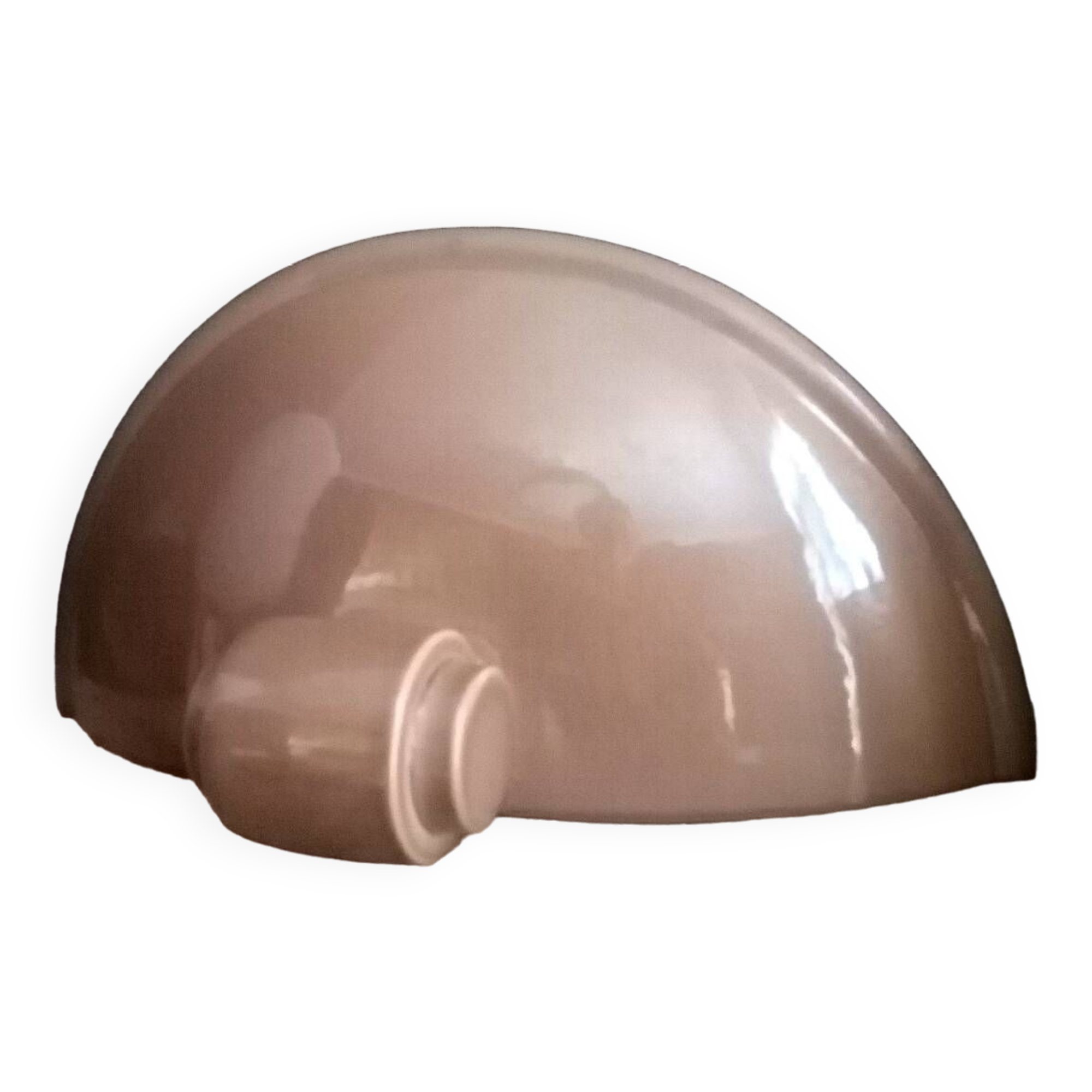 3 Kostka enamelled ceramic wall lights