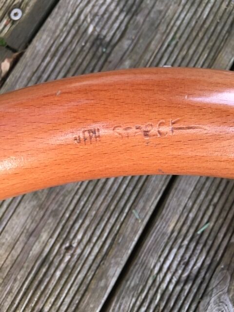 Bullhorn" chair by Starck for AlephTessa Nature Driade, 1986