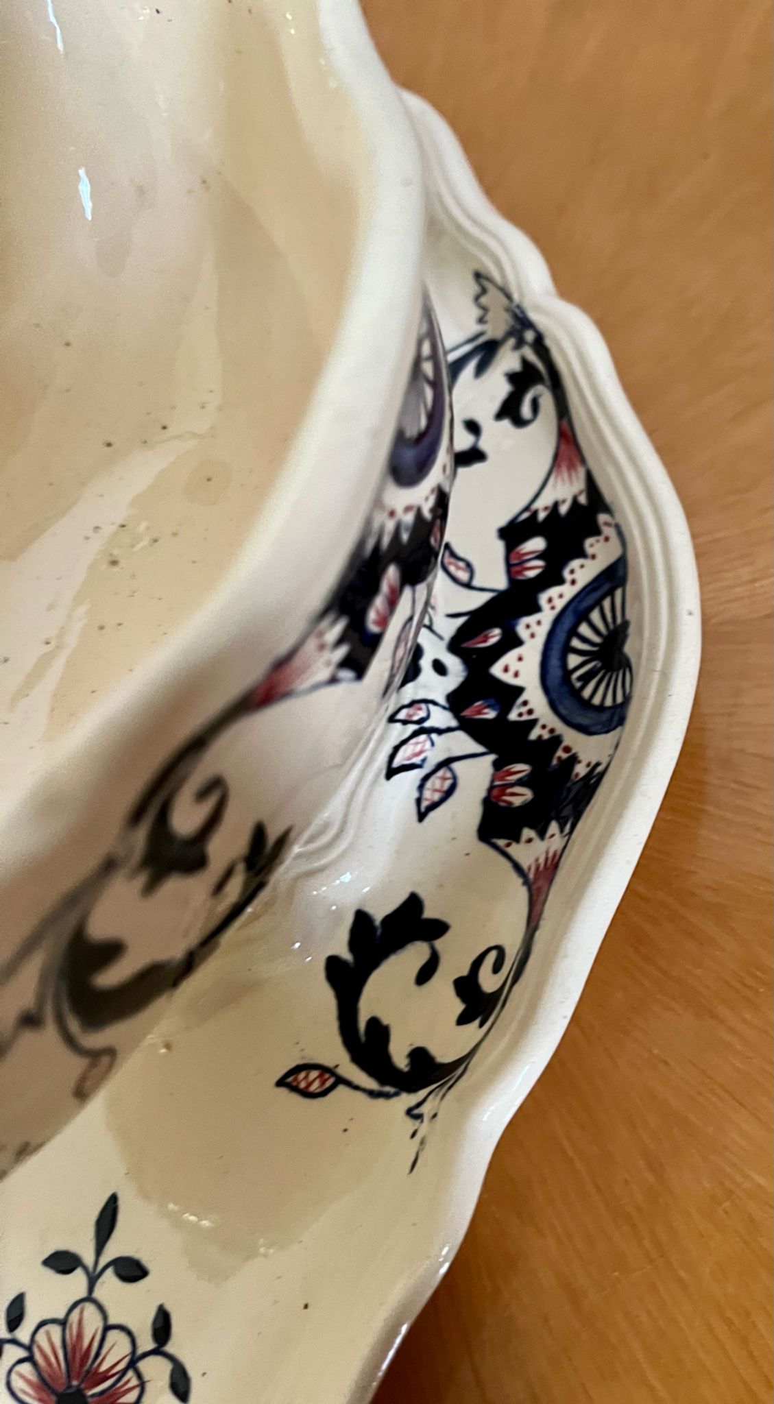 Plat saucière en terre de fer Longchamp