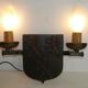Pair of heraldic coat of lamp for the 60's century