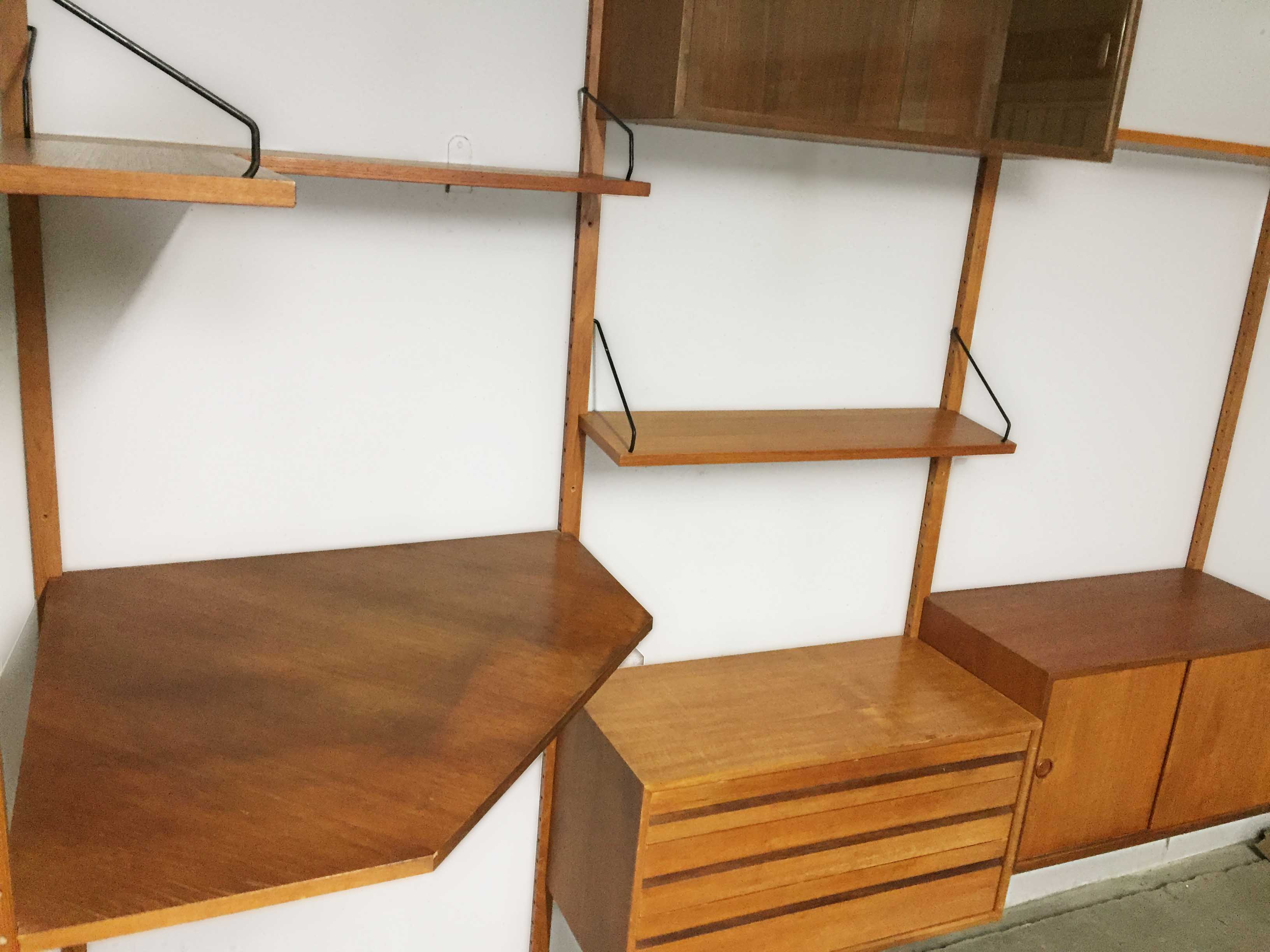 Royal System modular bookcase by Poul Cadovius Denmark 1950 /1960