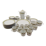 Service à café et à thé en porcelaine de Limoges signé Paul Pastaud