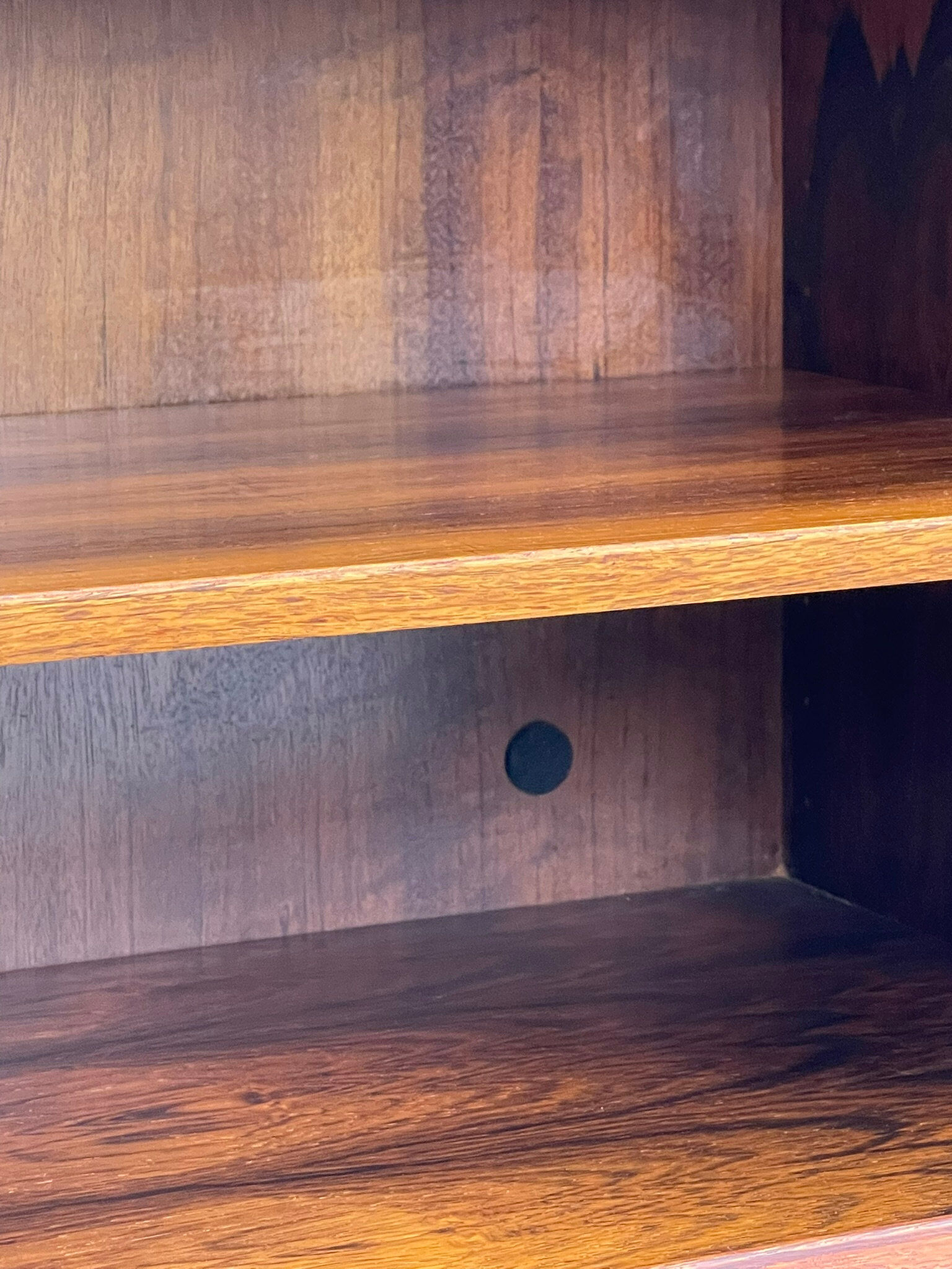 1960s Scandinavian low cabinet in rosewood