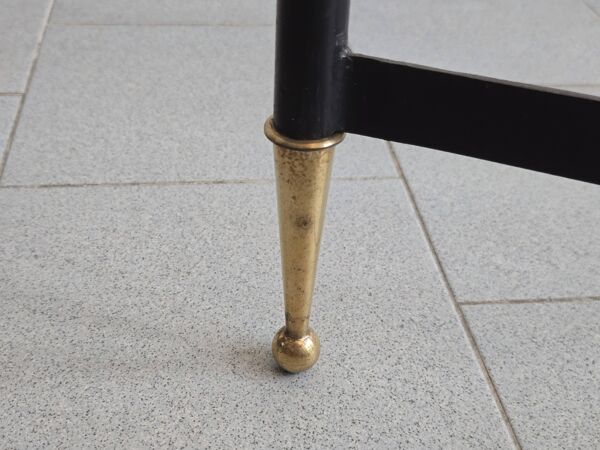 Table basse présentoir de magasin vintage 1950