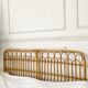 Vintage rattan bed two people