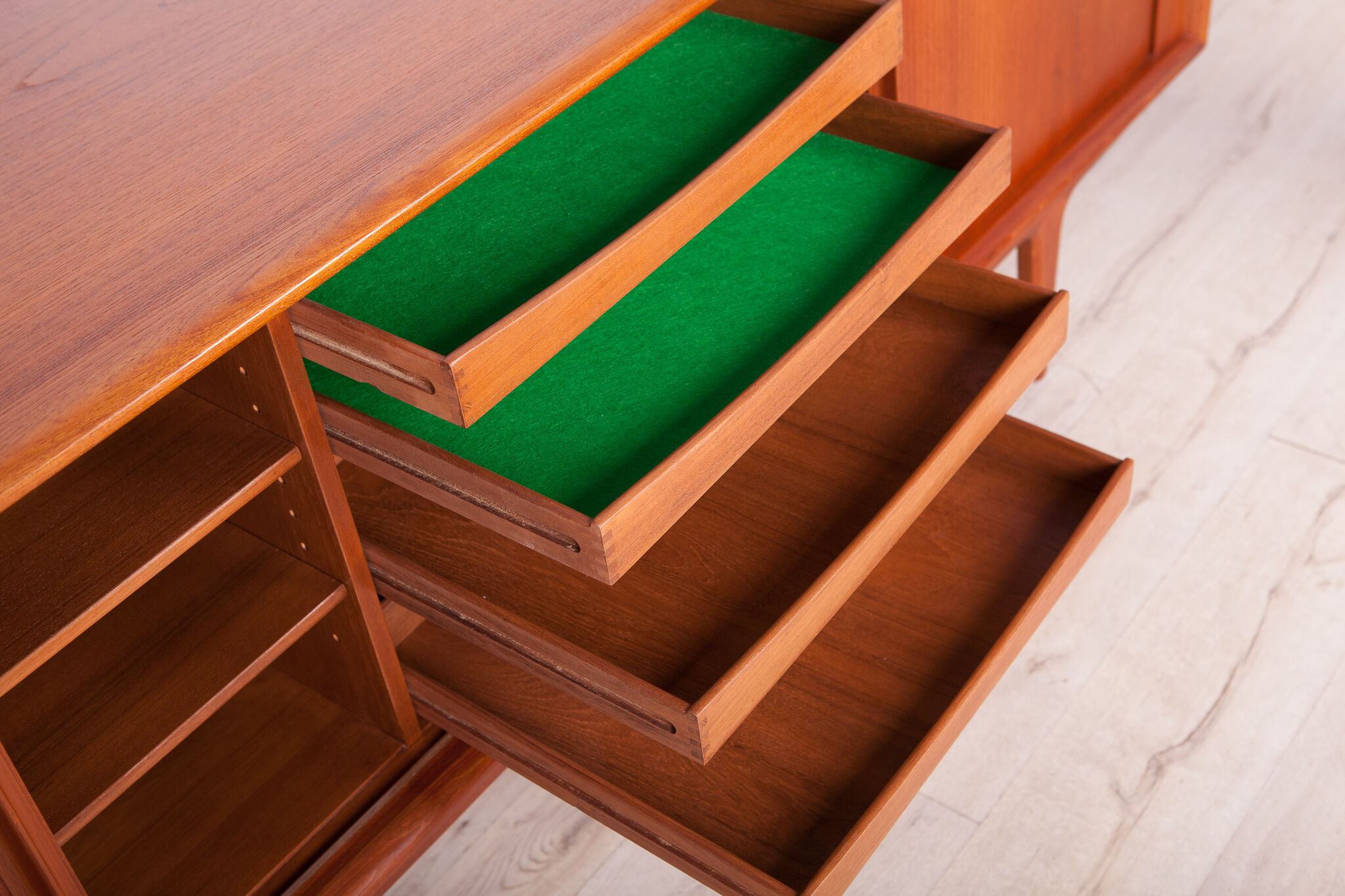 Mid-Century Teak Sideboard from Bernhard Pedersen & Søn , 1960s