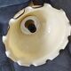 Vintage Scalloped Edge Glass Chandelier