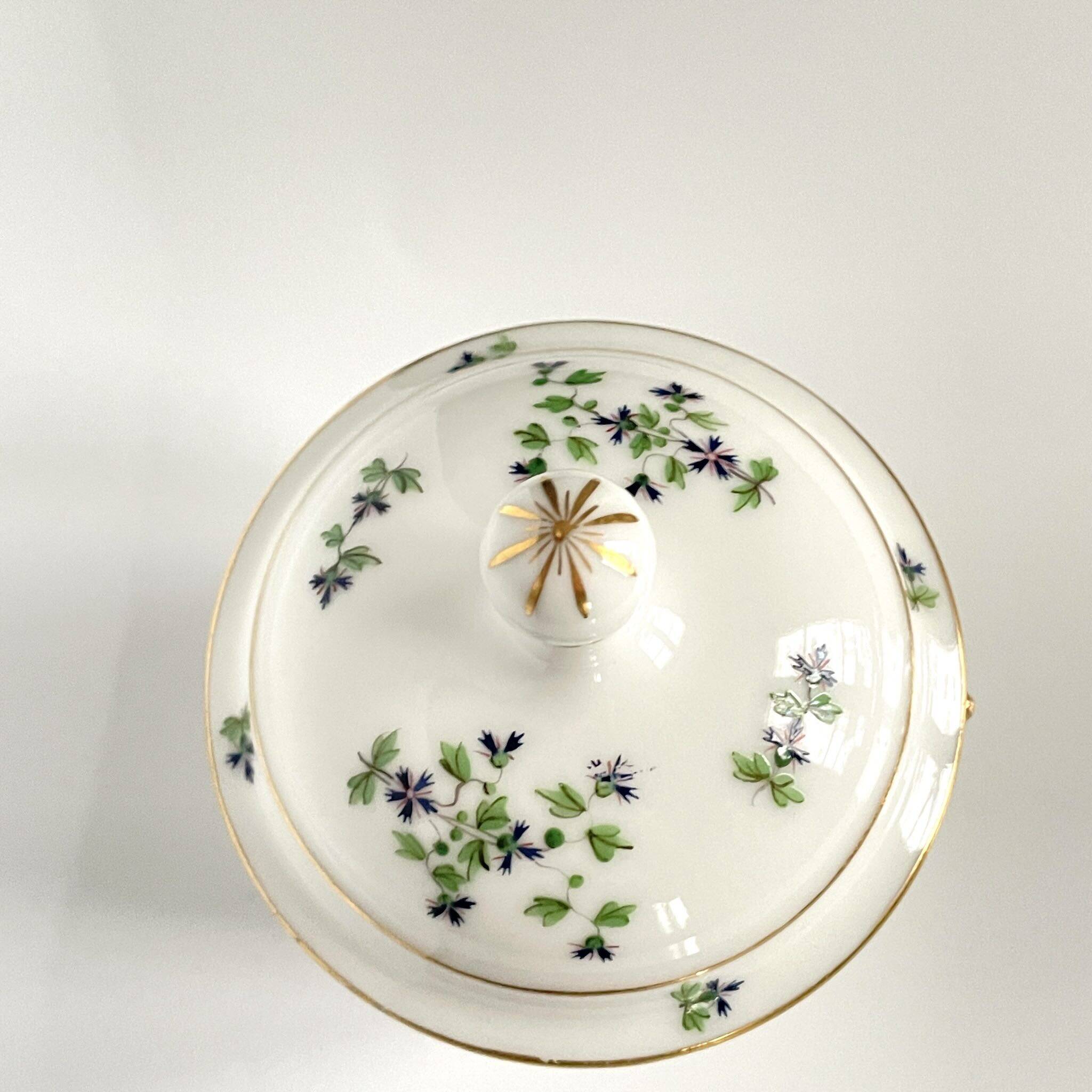 Porcelain Sugar Pot of the Duke of Angoulême | Barbeaux | 19th Century