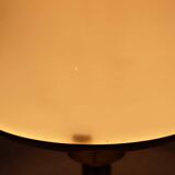 Brass and opaline glass table lamp 1980