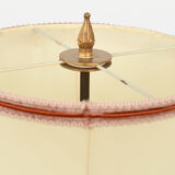 Porcelain vase mounted in lamp