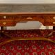 Double-sided EMPIRE Style DESK in Mahogany and gilded bronzes
