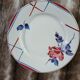 6 mismatched antique dinner plates