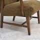 1960s, Danish vintage armchair, furniture wool, beech wood.