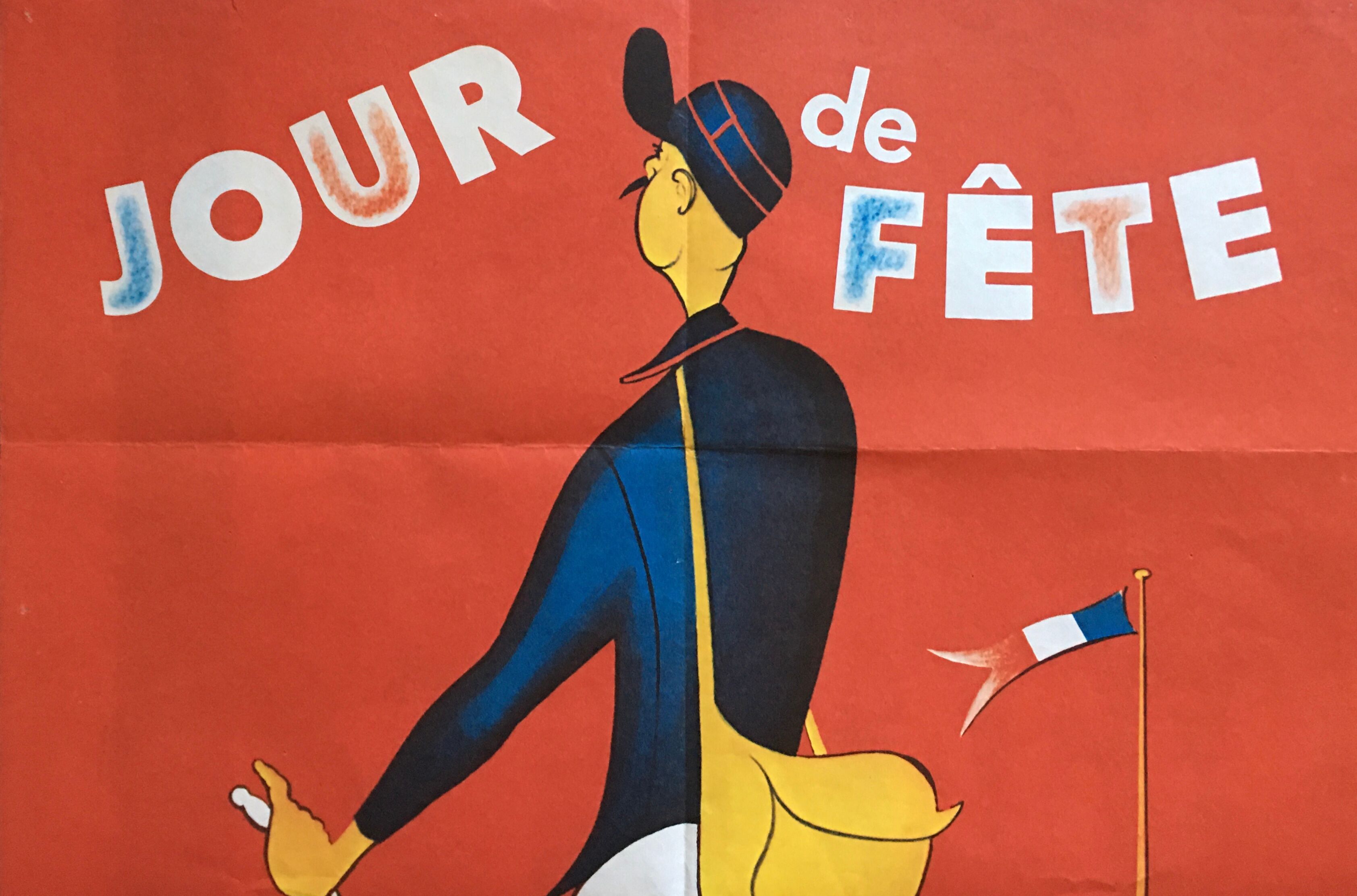 Jour De Fete - original French poster - 70s