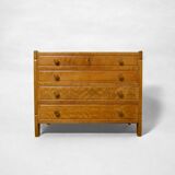 Commode bois massif- Vintage - circa 1950 1960