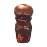 Old pot of amber brown apothecary