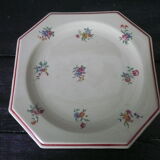 Suite of 5 vintage dessert plates