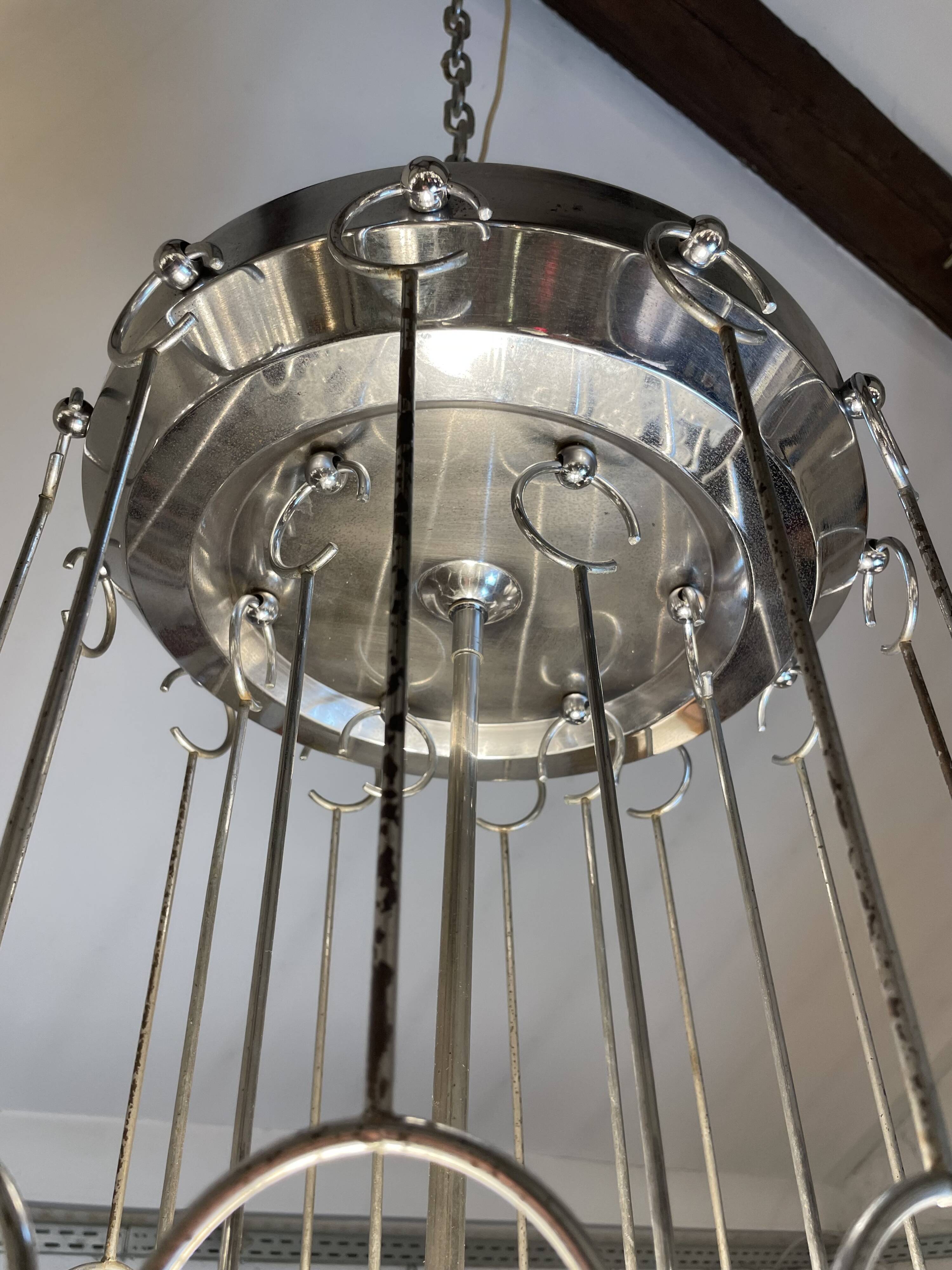Murano Glass Chandelier, 1970s