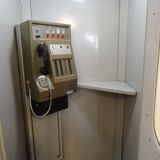 Cabine téléphonique années 70/80