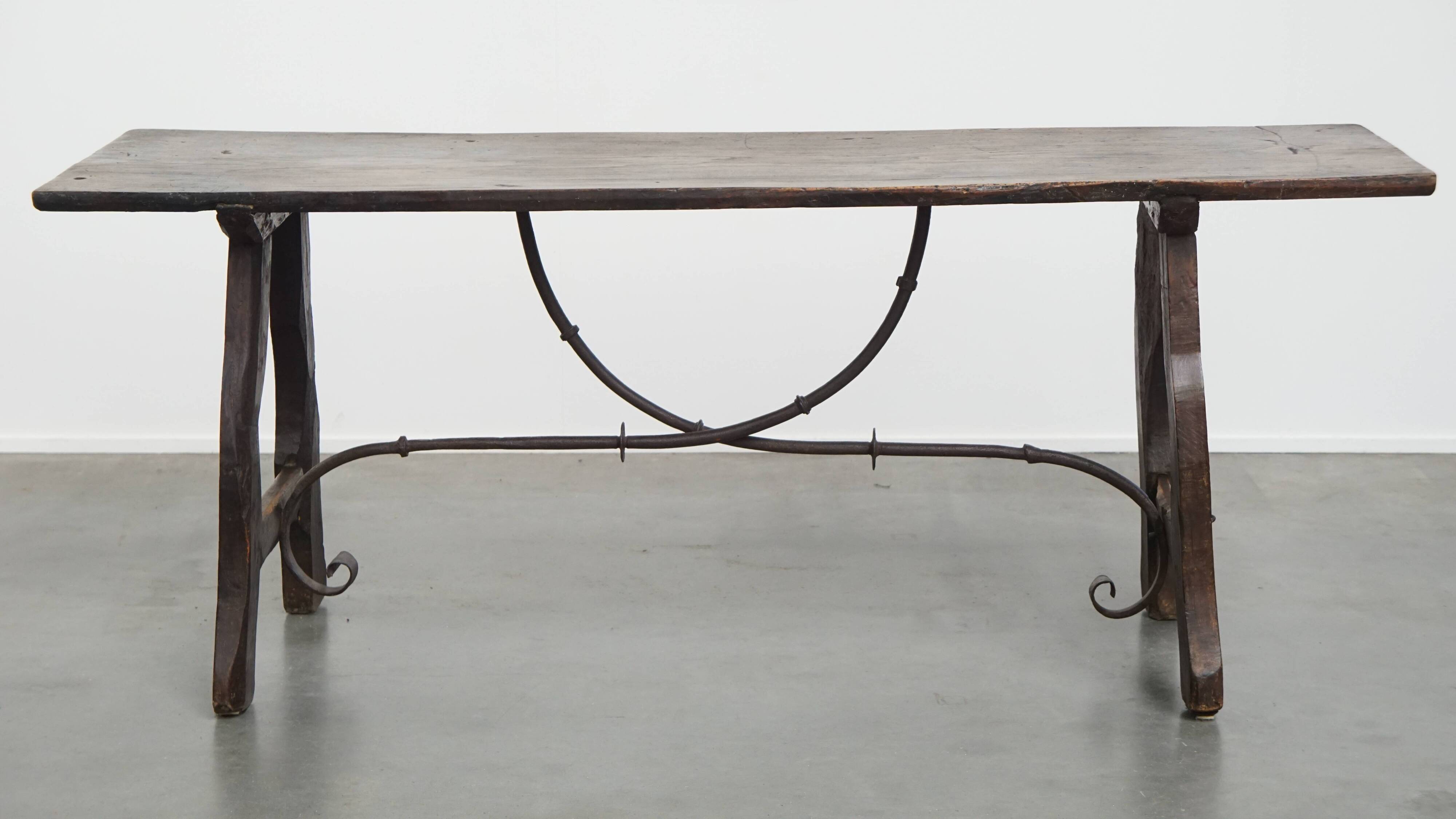 18th-Century Antique Spanish Side Table