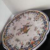 Tureen and its earthenware support from Desvres Geo Martel