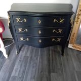 Commode galbée style Louis XV