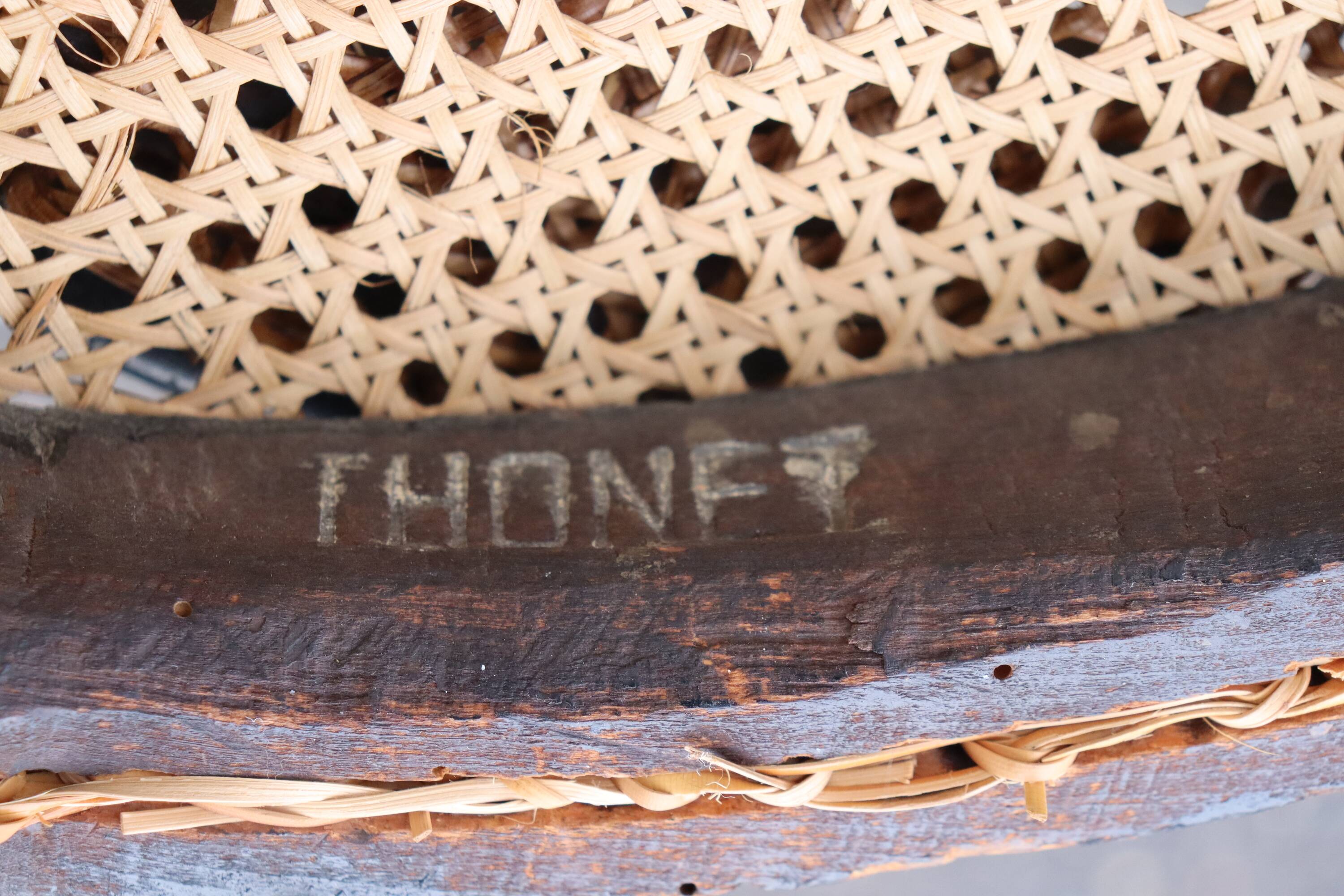 Set of 8 Thonet chairs, model no. 4, known as "Daum café", 1880