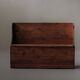 Larch and solid pine storage bench, Folk Art, Savoy, 1950