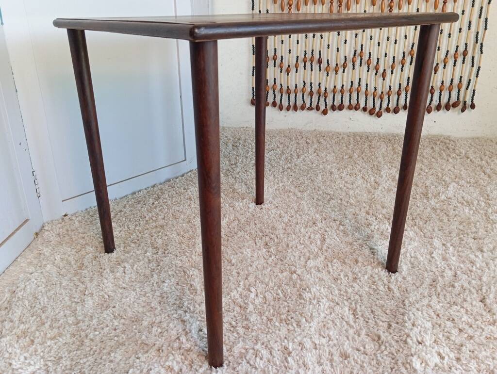 Table basse scandinave en palissandre Georg Petersens