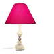 20th century alabaster and bronze base desk lamp