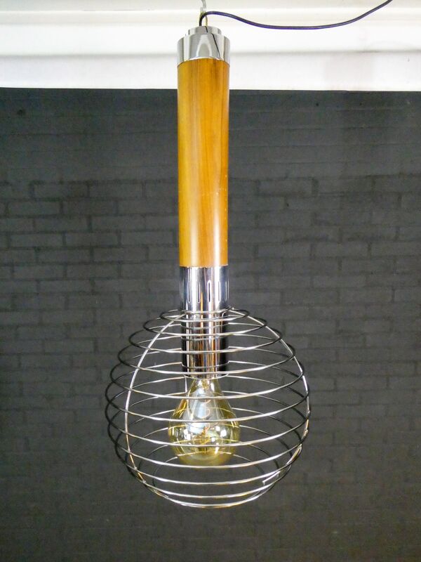 Lampe suspendue italienne unique « urbaine » par Esperia Luci