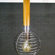 Unique Italian 'urban' hanging lamp by Esperia Luci