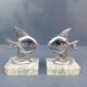 Pair of greenhouses Art Deco books 30s