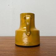 Minimalist carafe vase by BKW Böttger Keramik Wandsbek, Hamburg, Germany, 1960s.