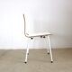 Ensemble de 4 chaises empilables industrielles