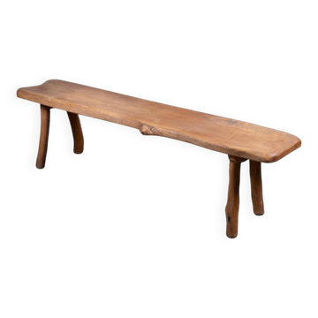 Mid-Century Oak Bench, Denmark, 1950s