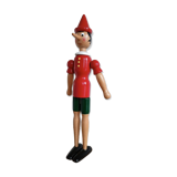 Wooden Pinocchio from the 80s Italy