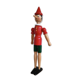 Wooden Pinocchio from the 80s Italy