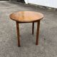 Vintage wooden round table