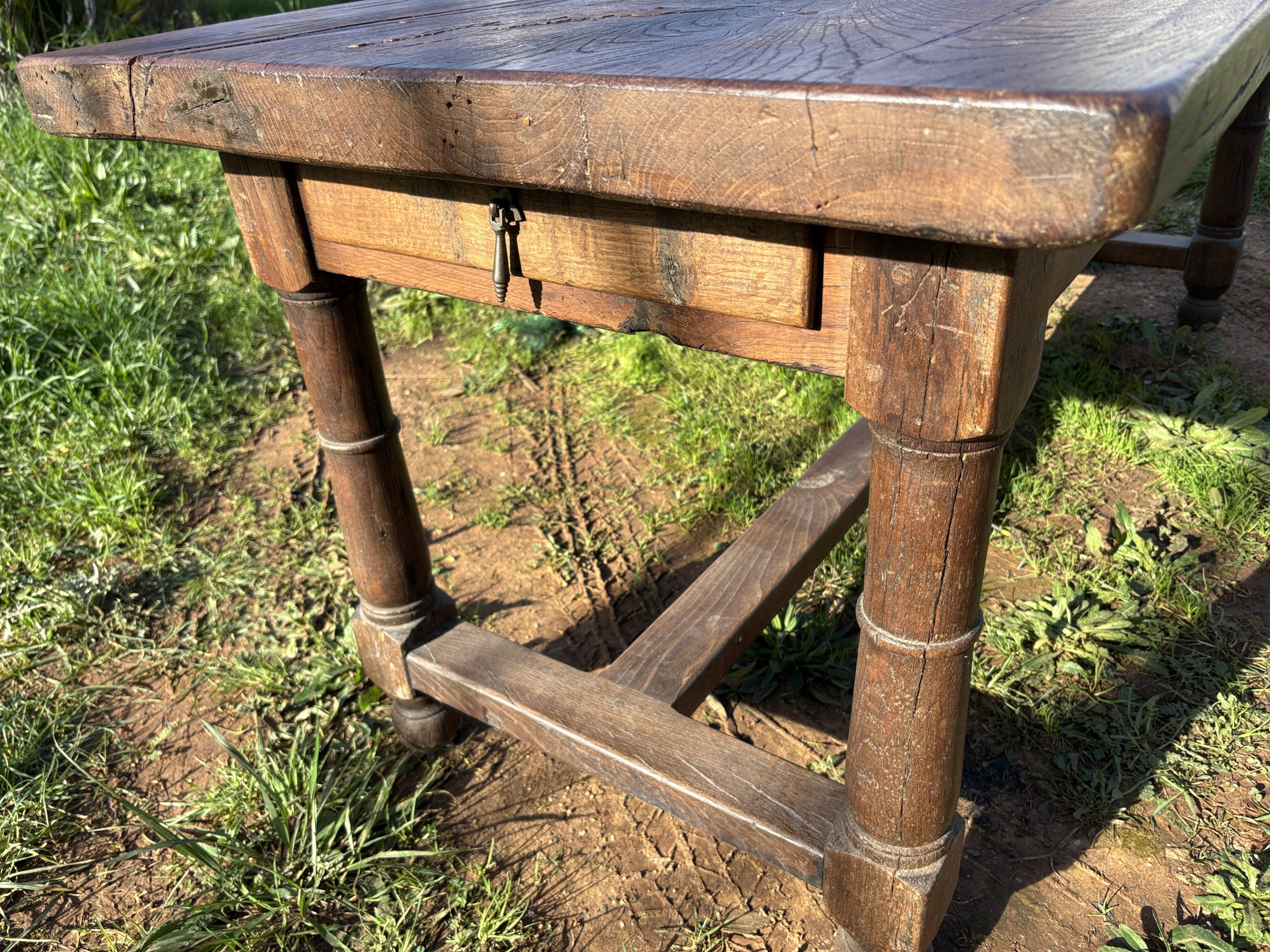 Old farmhouse table