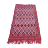 Tapis kilim rouge traditionnel fait main 187×114cm