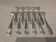 11 silver-plated oyster forks by Christofle Villeroy